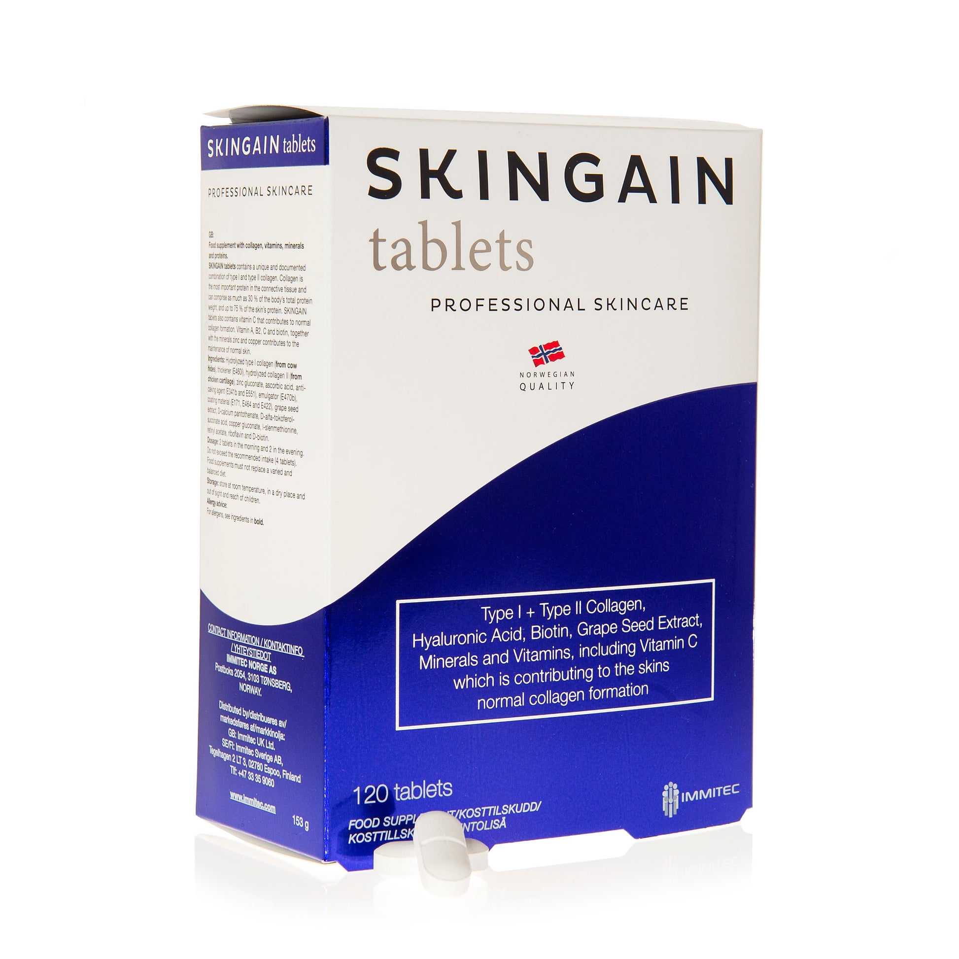 Skingain Professional - 120 Tablets