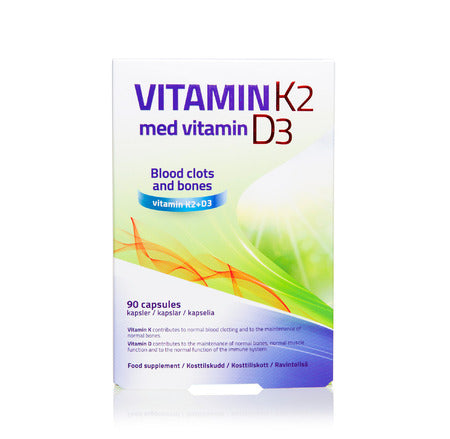 Vitamin K2 D3 - 90 Capsules